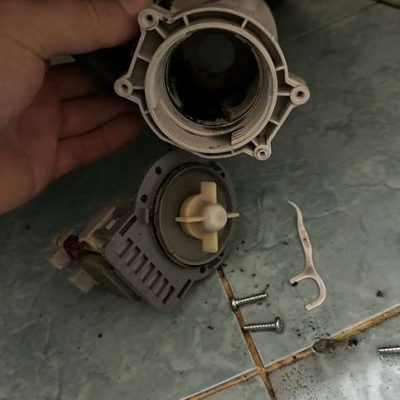 Неисправный сливной насос стиральной машины Samsung